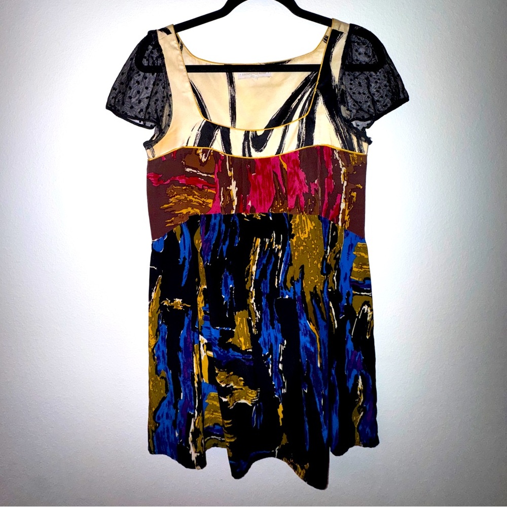 Corey Lynn Calter Multicolor Mini Dress
